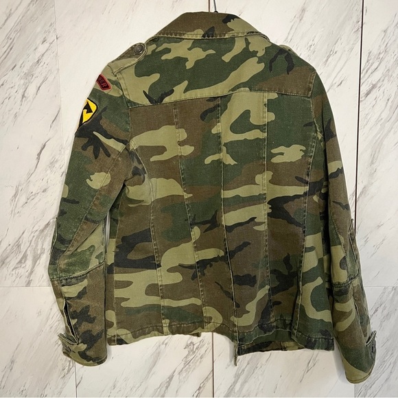 Vintage Rothco US ARMY Camoflauge Sniper Jacket SZ S - Picture 6 of 8